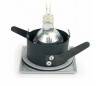 Bague en métal pour salle de bain QUASAR nickel mat MR16