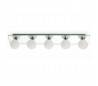 Appliquer 5 chrome Métal lumière salle de bains LASS pour G9