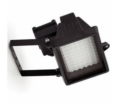 Spot LED projecteur jardin extérieur en aluminium noir - AEGEAN