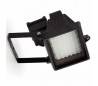 Spot LED projecteur jardin extérieur en aluminium noir - AEGEAN