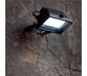 Spot LED projecteur jardin extérieur en aluminium noir - AEGEAN