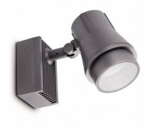 Spotlight projecteur G12 max. 150W jardin extérieur gris foncé - PARC-3