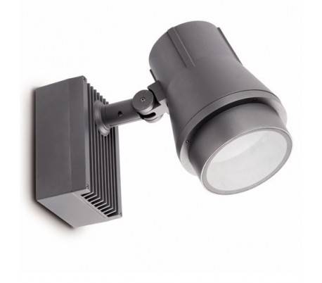 Spotlight projecteur G12 max. 150W jardin extérieur gris foncé - PARC-3