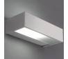 E27 lampe murale en aluminium de couleur nickel mat - LES DEUX