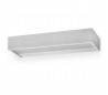 R7s applique murale en aluminium de couleur nickel mat - 4 AMBO