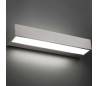 2G11 Lampe Applique murale en aluminium de couleur nickel mat - AMBO 2