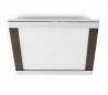 Plafonnier métallique 3 lumières AZOR-2 dans les Marron-chrome toit 2 g 11