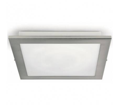 Leg soffite en acier AZOR-P petite nickel mat fluorescent circulaire