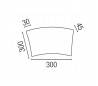 Plafond en acier petite NOLA-P interne gris T5