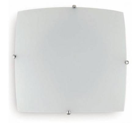 LIRIA - nickel mat grand plafond métallique interne E27 2 G