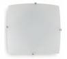 LIRIA - nickel mat grand plafond métallique interne E27 2 G