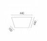 Plafond E27 Nickel mat du verre interne SOLEY-2pour