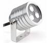 LED lampe de mur mur extérieur en aluminium gris jardin - NEBEL