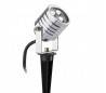 LED lampe de mur mur extérieur en aluminium gris jardin - NEBEL