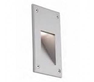 LED éclairage mural encastré jardin extérieur gris aluminium - FILTRE
