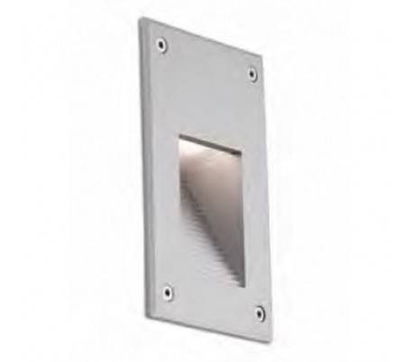 LED éclairage mural encastré jardin extérieur gris aluminium - FILTRE