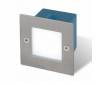 Lampe LED à encastrer jardin en acier coloré nickel mat - MINI-CONTRA