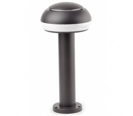 Lanterne jardin E27 pour plancher extérieur en aluminium injecté gris foncé - CEPE