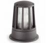 Lampe E27 de jardin en aluminium gris foncé - SURAT