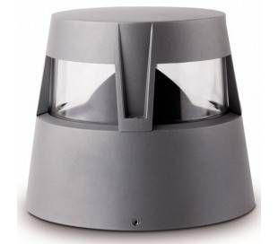 Lampe G12 de jardin en aluminium gris foncé - KON