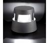 Lampe G12 de jardin en aluminium gris foncé - KON