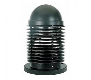 Lampe E27 de jardin en aluminium noir - hiver-P