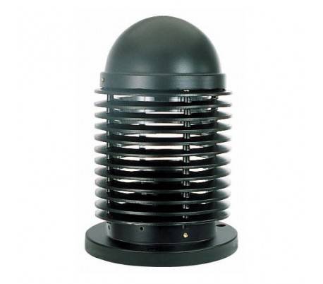 Lampe E27 de jardin en aluminium noir - hiver-P