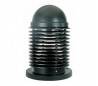 Lampe E27 de jardin en aluminium noir - hiver-P
