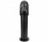 Borne jardin 1105mm E27 aluminium injecté noir - hiver-G