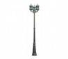 Lampe de jardin pour l'extérieur 3 lumières, en aluminium injecté or en détresse - TERUEL