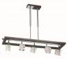Suspension avec 5 spots 40W G9 - Alamo