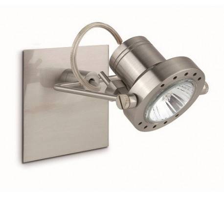 Mur projecteurs GU10 nickel mat - GALAXIA-1