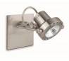 Mur projecteurs GU10 nickel mat - GALAXIA-1