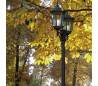 Lampe 2 feux de jardin, aluminium injecté noir - PARIS