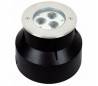Lampe LED encastré jardin extérieur en acier inoxydable nickel mat - ARAL