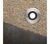 Lampe halogène encastré jardin extérieur en acier inoxydable nickel mat - TECNO-6