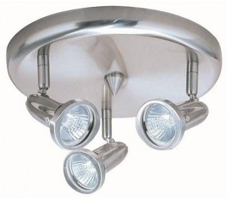 Plafond 3 spots GU10 50W cormato - STAR-7