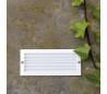 E27 encastré lampe de jardin extérieur en métal blanc - ESCA
