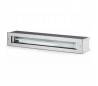 Lampe T5 aluminium encastré jardin nickel mat - MYSORE