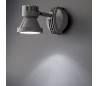 GU10 lumière projecteur de jardin en aluminium gris extérieur - MINI-PROJET