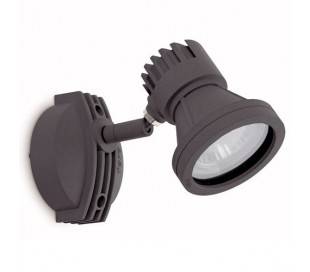 Faro projecteur de jardin en aluminium gris foncé GU10 - MINI-PROJET
