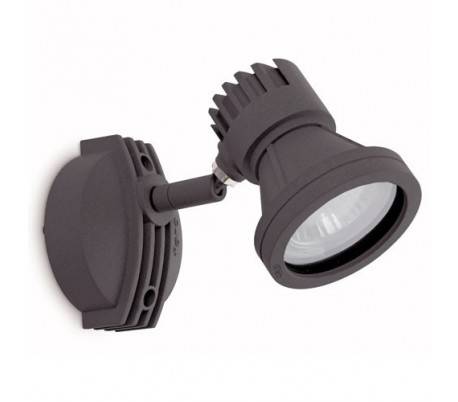 Faro projecteur de jardin en aluminium gris foncé GU10 - MINI-PROJET