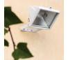 Spotlight projecteur R7s de jardin en aluminium blanc - ZENIT