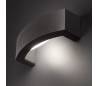 Lampe mur extérieur jardin en aluminium injecté gris foncé - NOUVEAU