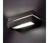 Lampe mur extérieur jardin en aluminium injecté gris foncé - DRAGMA