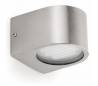 Lampe murale pour le jardin extérieur en acier inoxydable nickel mat couleur - ION-2