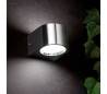 Lampe murale pour le jardin extérieur en acier inoxydable nickel mat couleur - ION-2