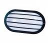 Lampe murale de jardin en plein air en ABS noir - MINT