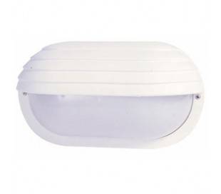 Lampe murale de jardin en plein air en ABS blanc - MYRTLE