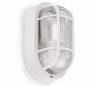 Lampe murale de jardin en plein air en ABS noir - Ovalo